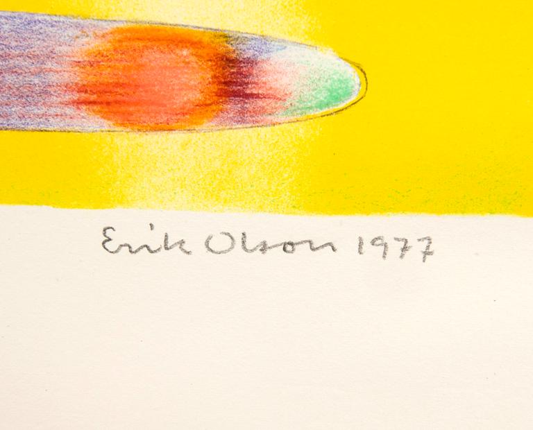 Halmstad Group fifty years, portfolio, with 6 color lithographs, signed and numbered 276/360.