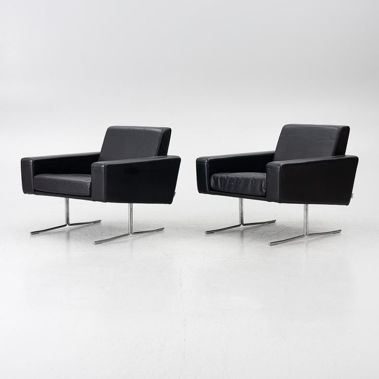 Armchairs, a pair, Danerka, Denmark.