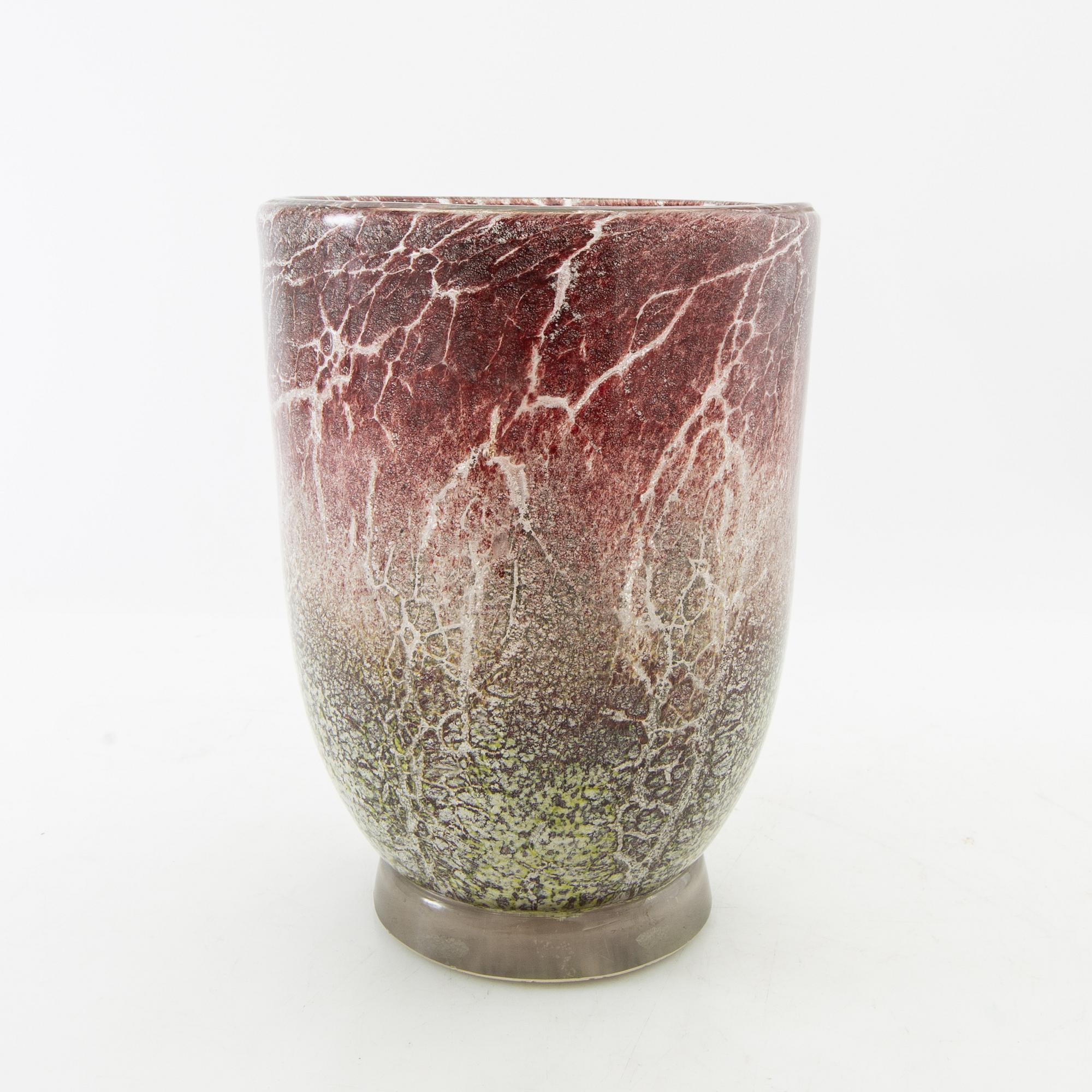 Table lamp and vase, Ikora, WMF (Württembergische Metallwarenfabrik), Germany, mid 20th century.