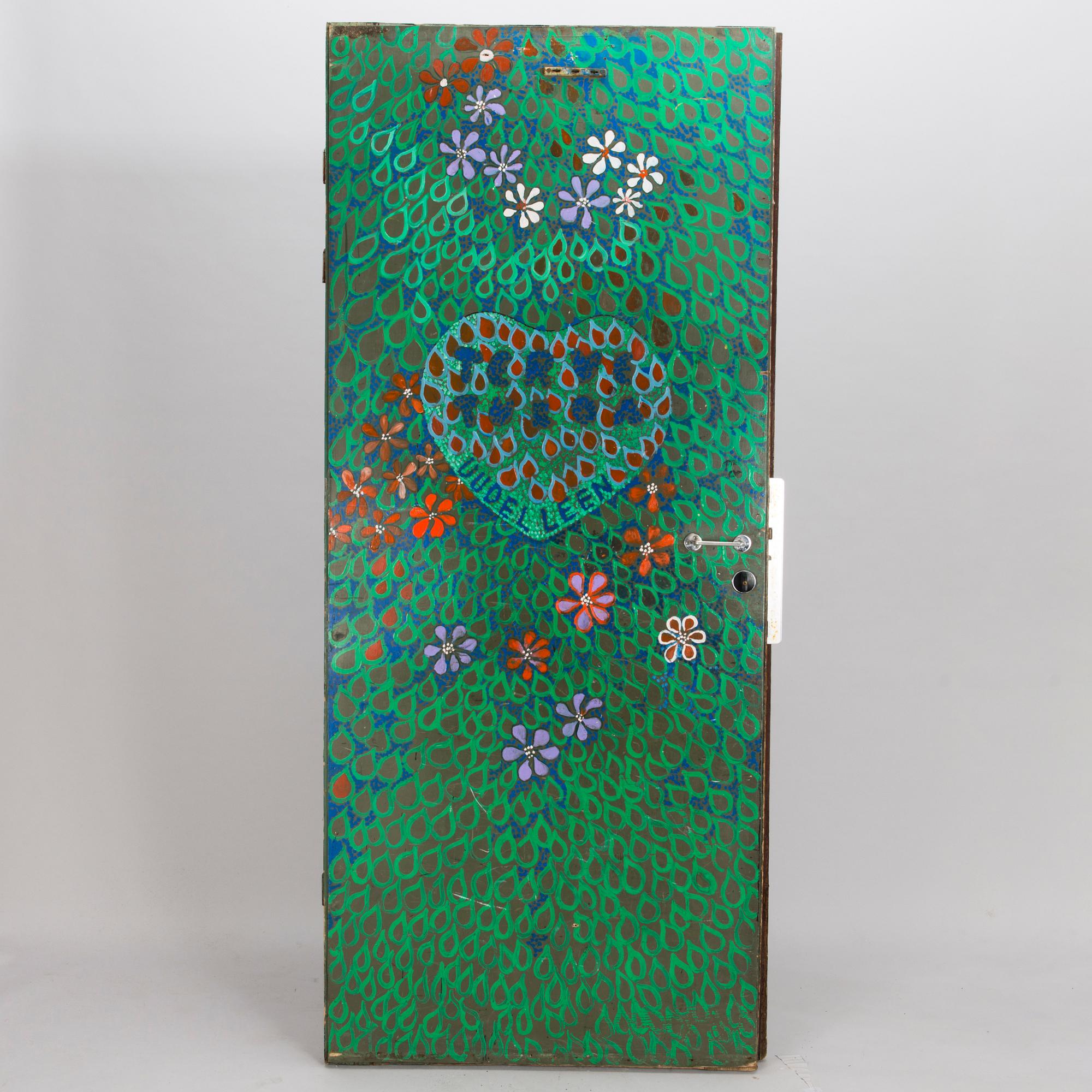 KOSTI AHONEN, dörr, trä, metall.