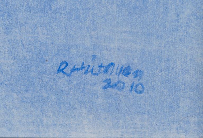 REINO HIETANEN, mixed media on canvas, signed and dated 2010.