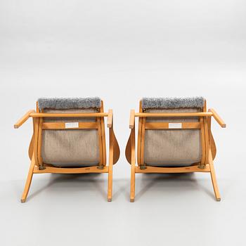 Yngve Ekström, karmstolar, ett par, "Lamino", Swedese, Sweden, 2000-tal.
