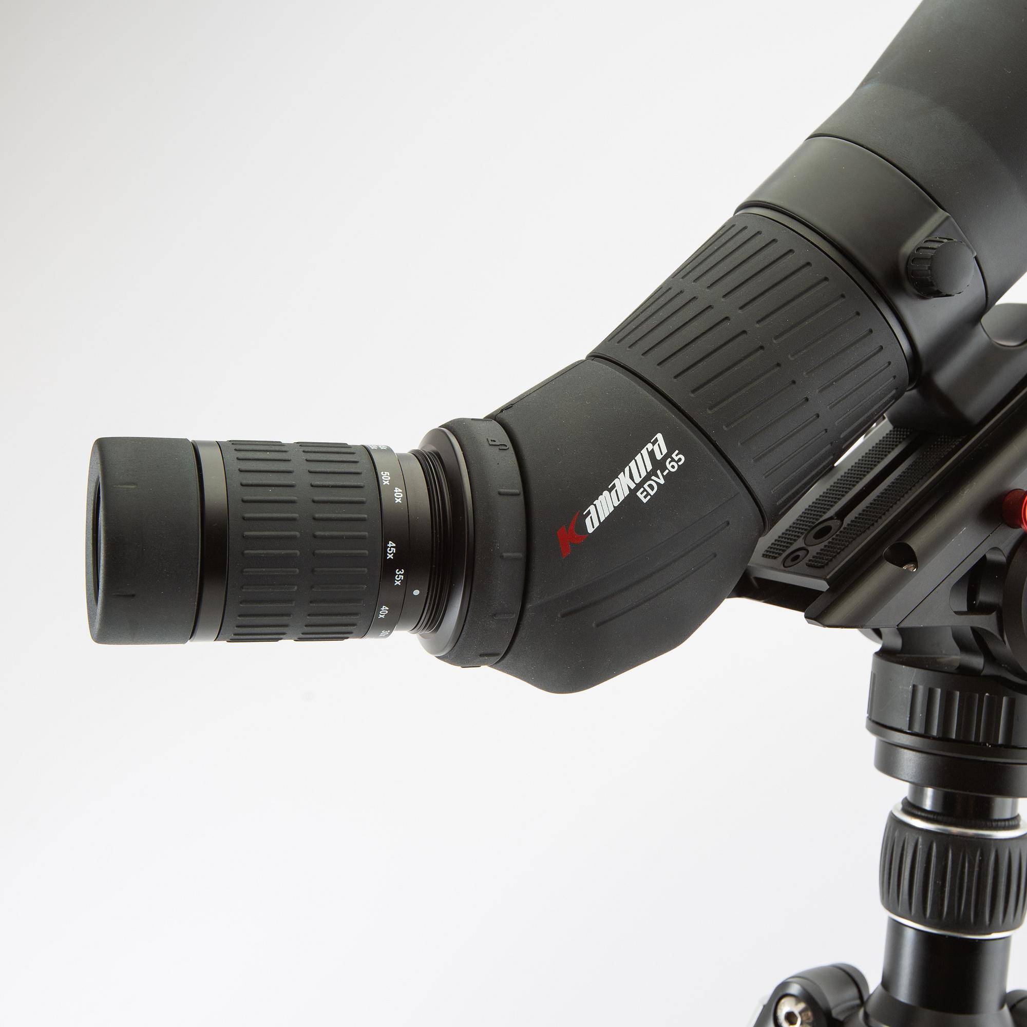 Spotting scope with tripod Kamakura EDV-65 Japan.