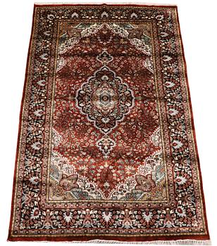 A carpet, Oriental silke, ca 187 x 121 cm.