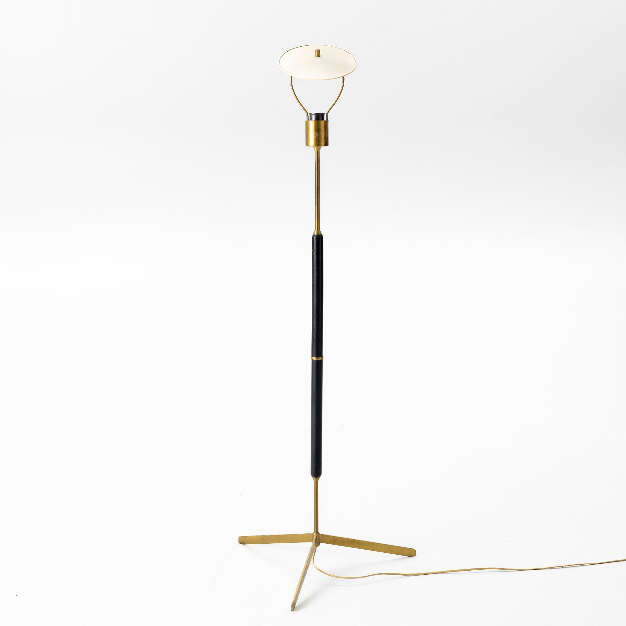A model G-31 floor lamp, Bergboms, Sweden, mid20th century.