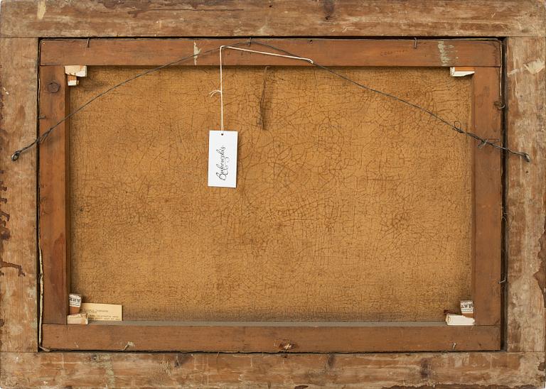 Per Wilhelm Cedergren, olja på duk, otydligt signerad.