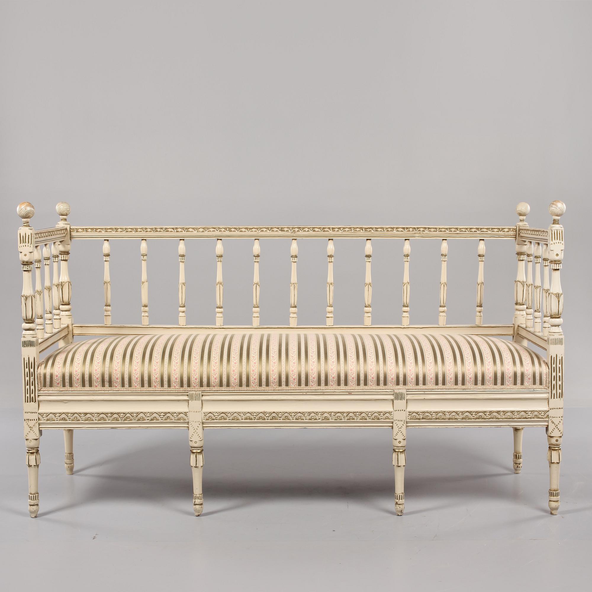 SOFFA, sengustaviansk, 1800-talets första hälft.