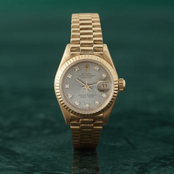 ROLEX, Oyster Perpetual, Datejust, Chronometer, armbandsur, 26 mm,