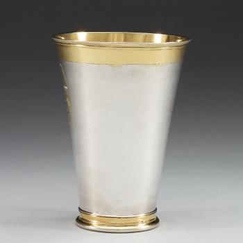 BÄGARE, av Matthias Dreier (verksam 1699-1710), Reval.
