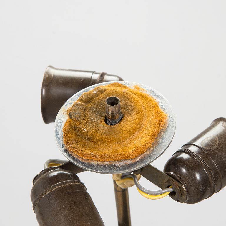 A mid-20th century ceiling light, Lasipaino Oy, Finland.