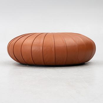 Monica Förster, an 'Esedra' ottoman, Poltrona Frau, Italy.