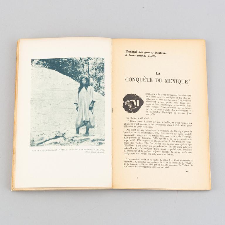 BOOK, André BRETON & Benjamin PERET - Almanach surréaliste du demi-siècle.