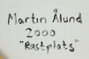Martin Ålund, oil on canvas, signed and dated 2000 verso.