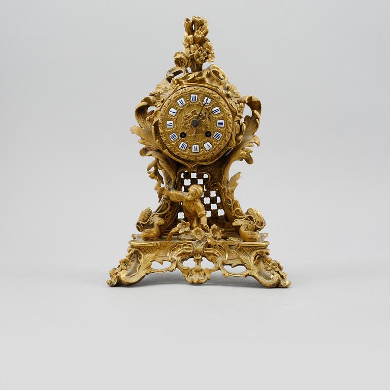 BORDSUR, Louis XV-stil, troligen Frères Raingo, Paris, 1800-talets andra hälft.