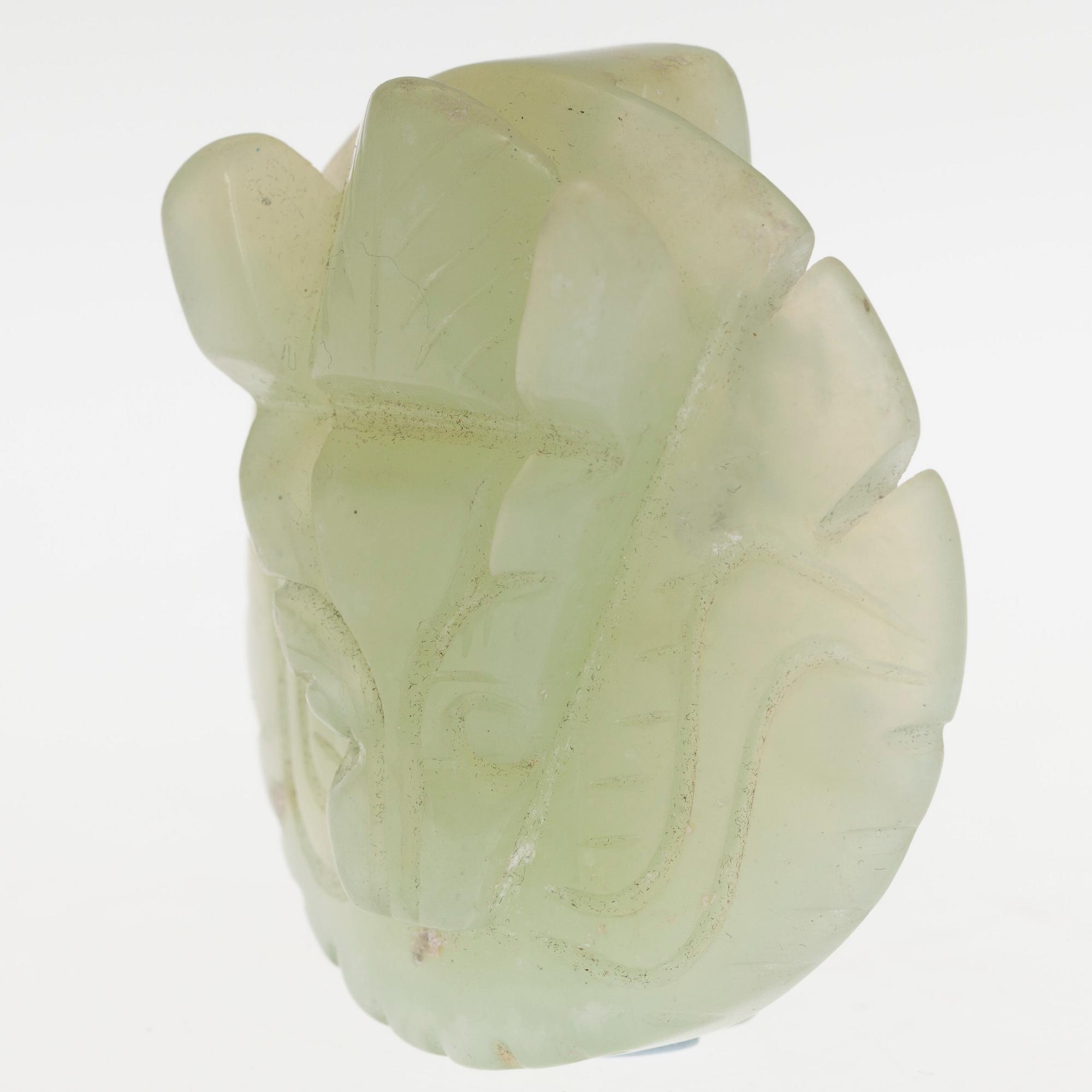 SPÄNNE, jadeit, Kina.