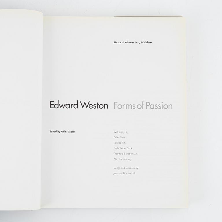 Edward Weston, 2 photobooks.