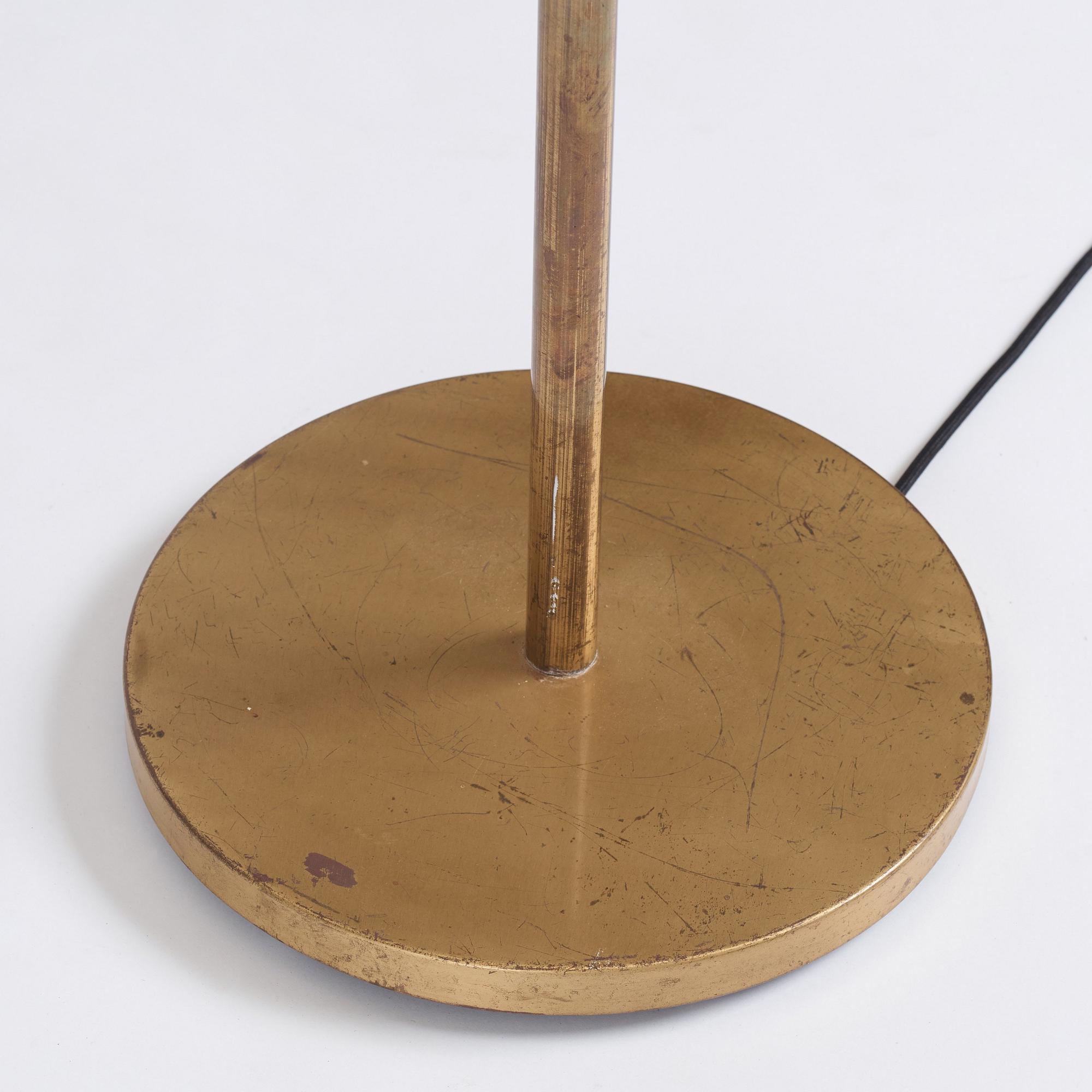 Harald Notini, a floor lamp, model '15334', Arvid Böhlmarks Lampfabrik, Sweden, 1940s.