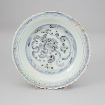 SKÅLFAT, porslin, Kina, Mingdynastin, Wanli (1573-1620).