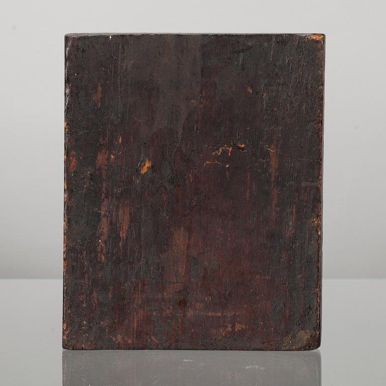 IKON, Ryssland, 1800-tal, tempera på pannå.