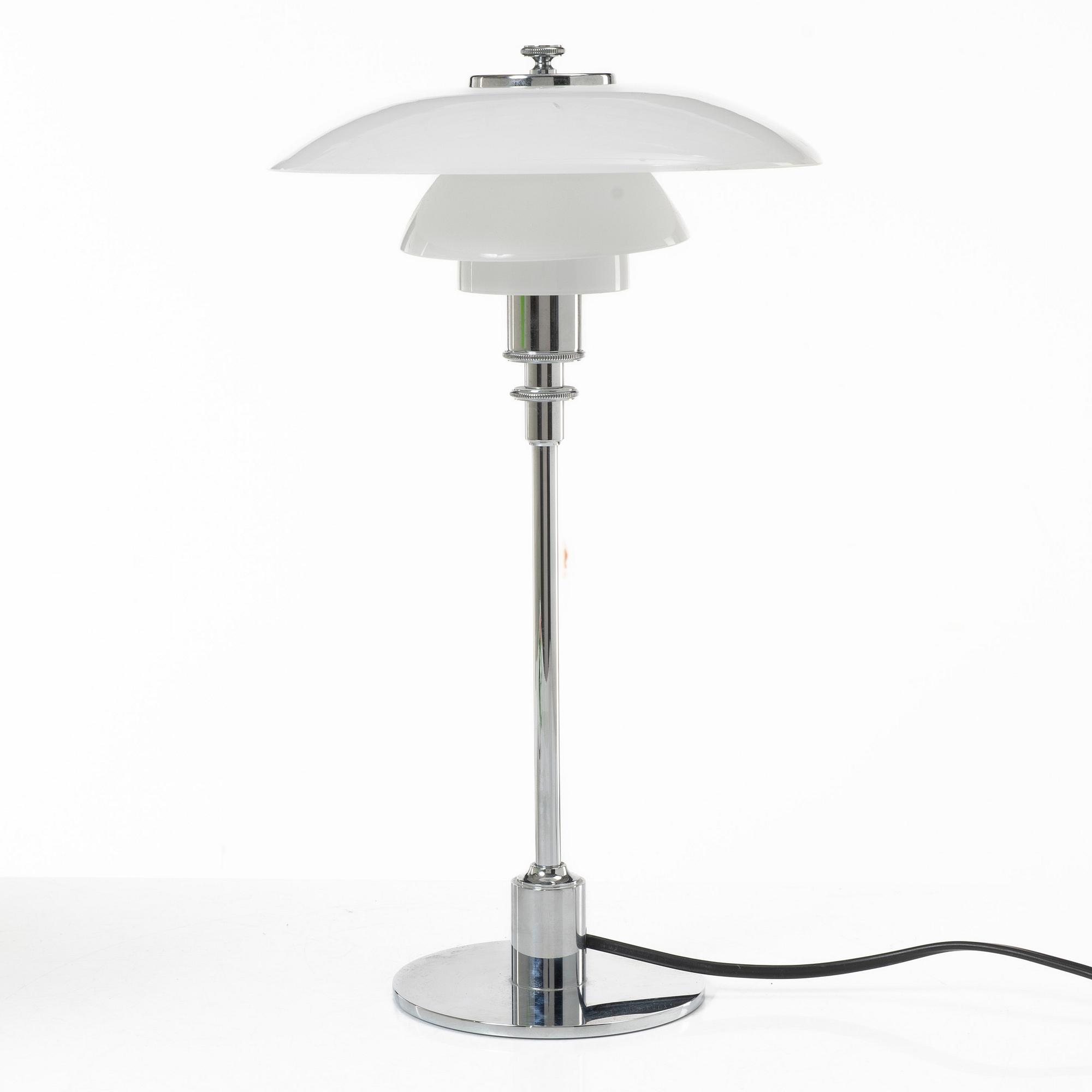 Poul Henningsen, bordslampa, "PH 2/1", Louis Poulsen, Danmark.