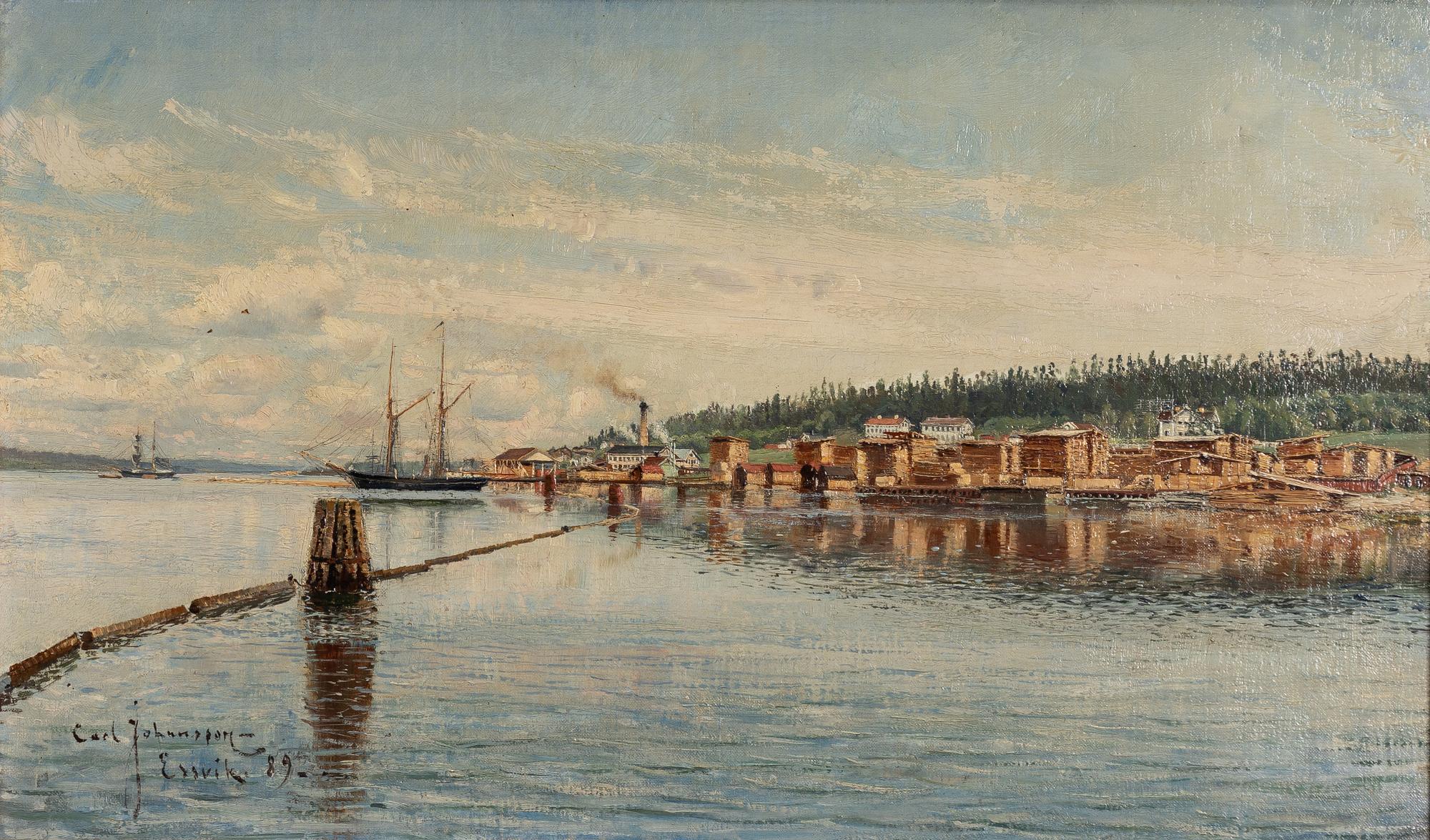 Carl Johansson, From Erstavik.