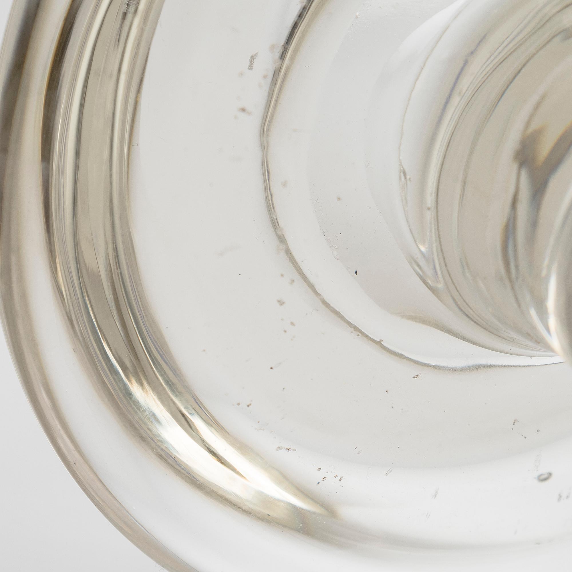 Oiva Toikka, glasskulptur, signerad Oiva Toikka Nuutajärvi Notsjö.