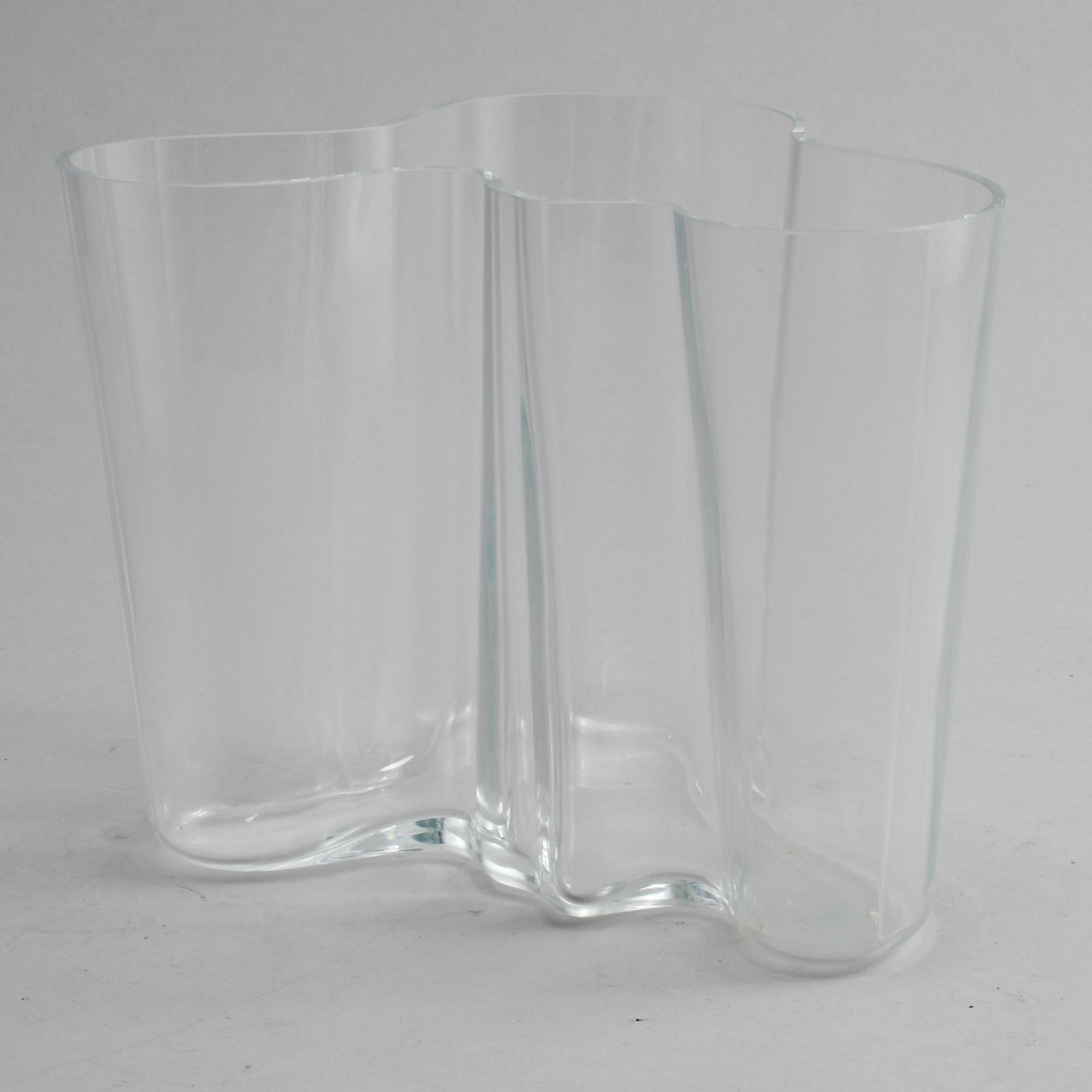 VAS, glas, "Savoy", Alvar Aalto, Iittala, Finland, 1900-tal.