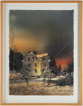 Stanislaw Zoladz, watercolour, signed.