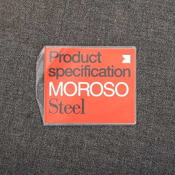 Enrico Franzolini soffa, "Steel" för Moroso Italien 2000-tal.