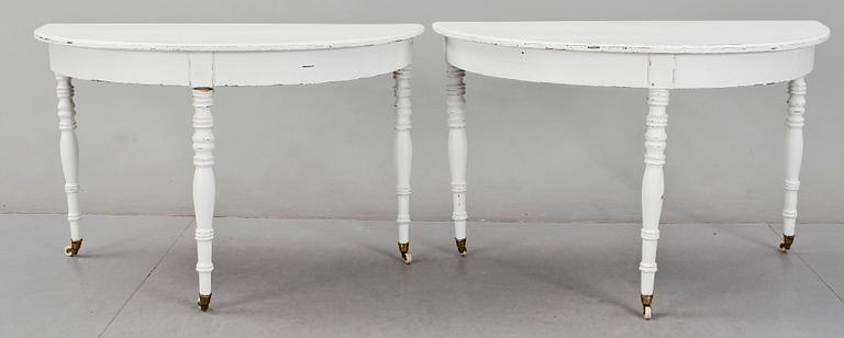 MATSALSBORD, 1800-talets andra hälft.