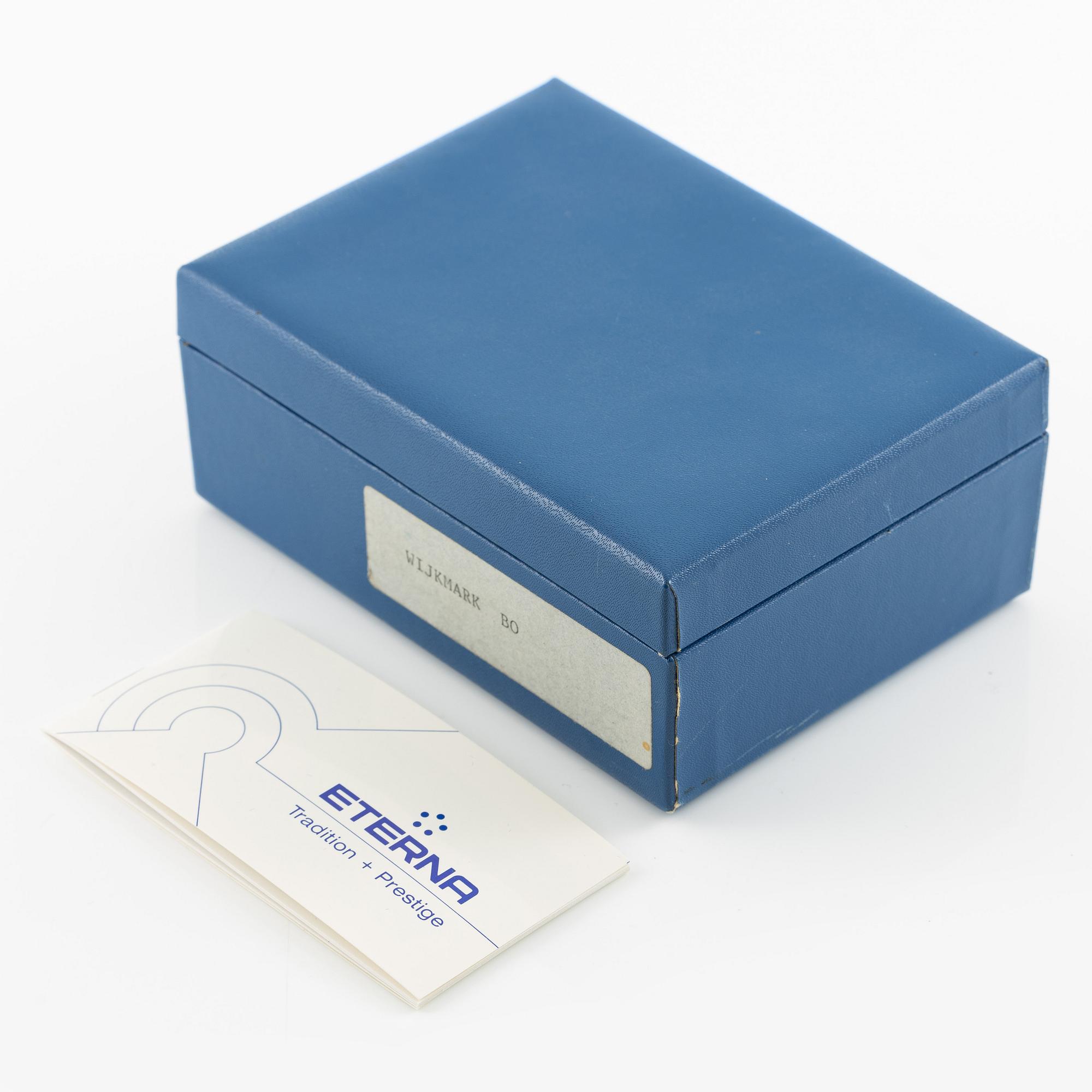 Eterna, armbandsur, 33,5 mm.