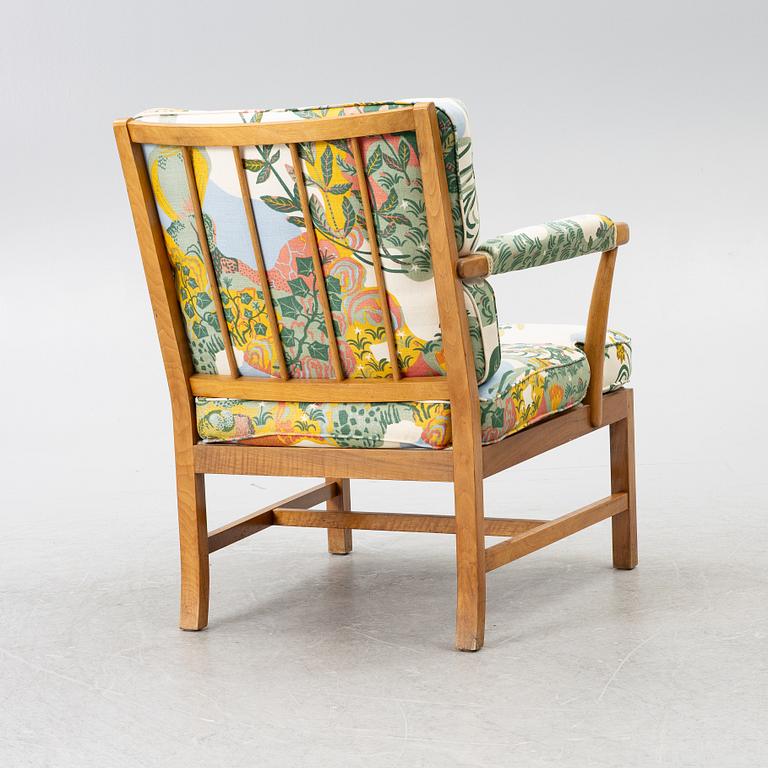 Josef Frank, armchair, model 667, Svenskt Tenn, before 1985.