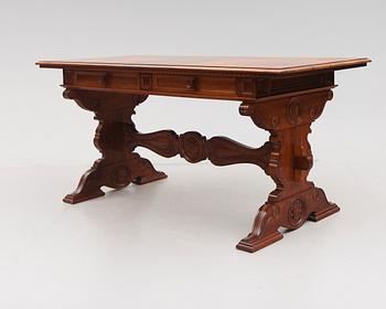 BIBLlOTEKSBORD, 1900-talets första hälft.