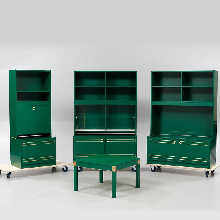 HYLLSYTEM samt BORD, IKEA, 1970-tal.