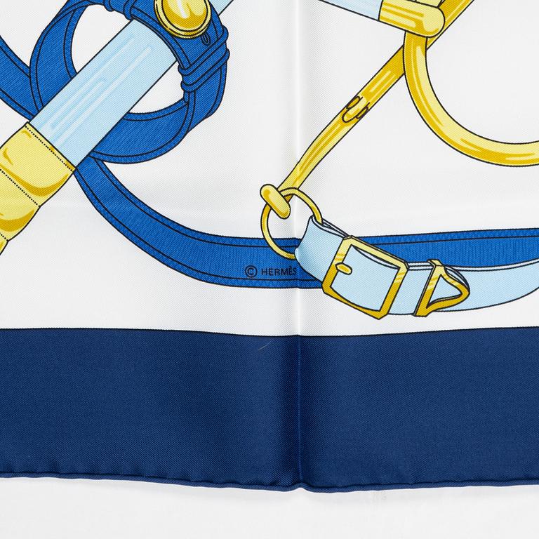 Hermès, scarf, "Eperon d'Or".