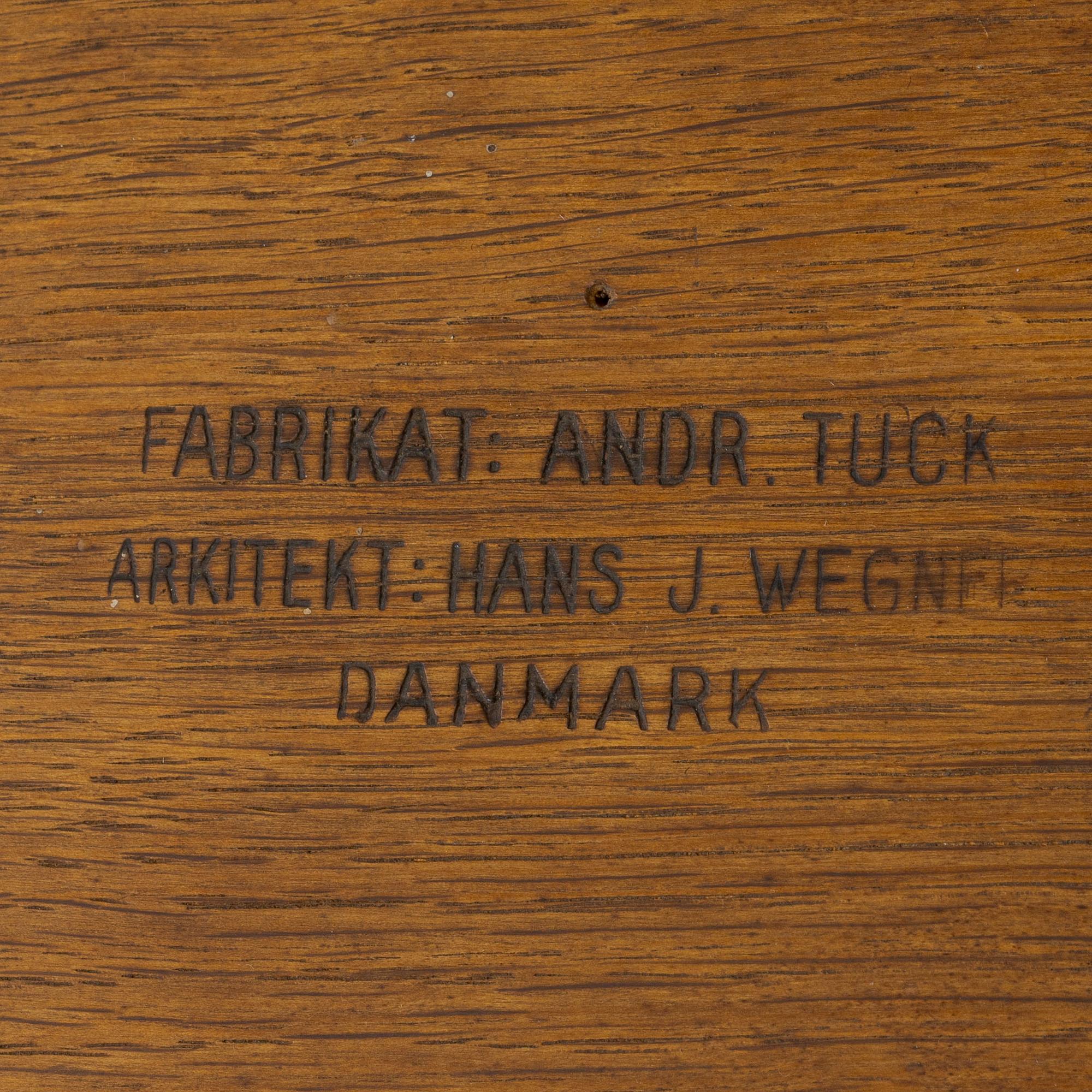 Hans J. Wegner, soffbord, CH008, Andreas Tuck, Danmark, 1900-talets mitt.
