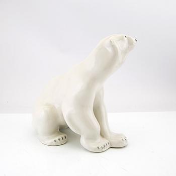 Figurin Lomonosov 1900.talets mitt porslin.