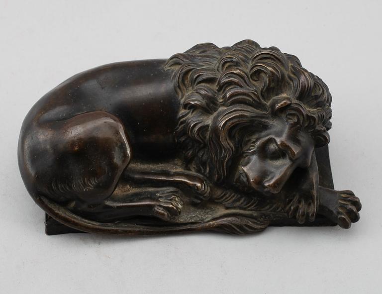 FIGUR, brons, 1800-tal.