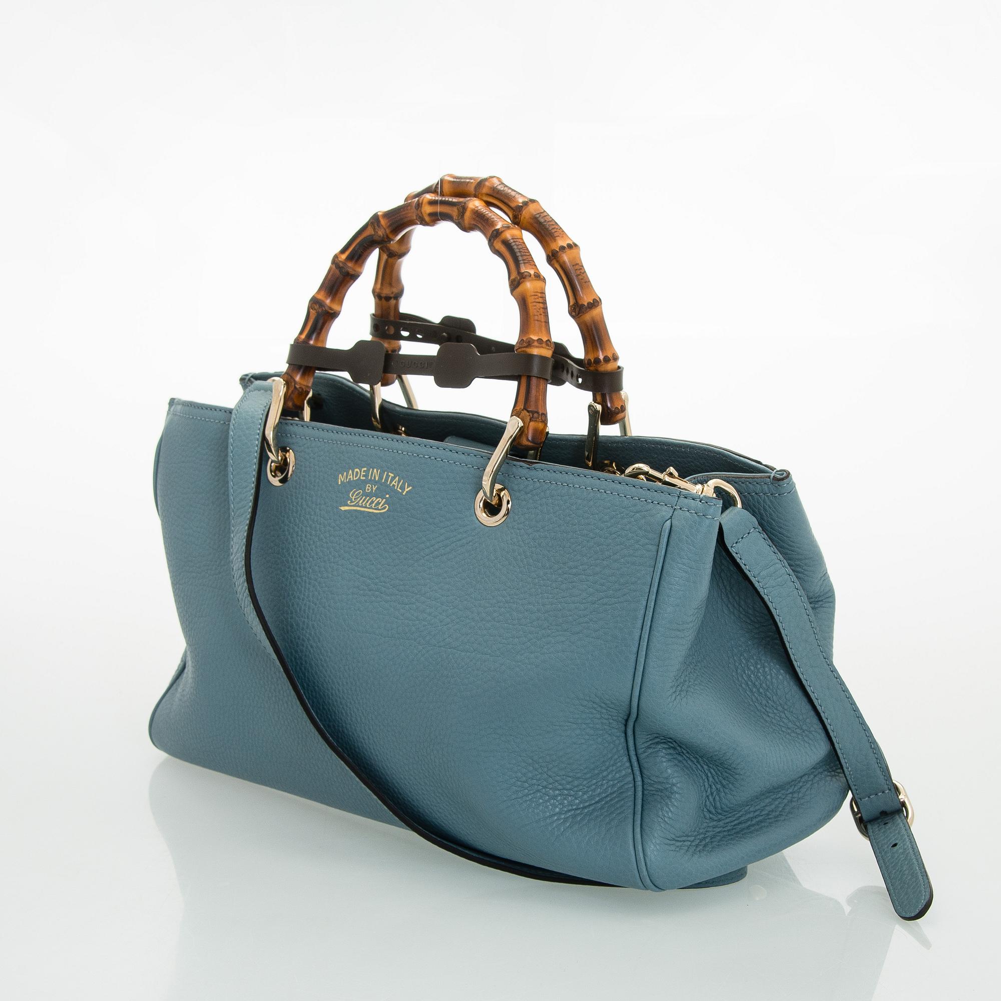 Gucci, a 'Bamboo shopper' bag.