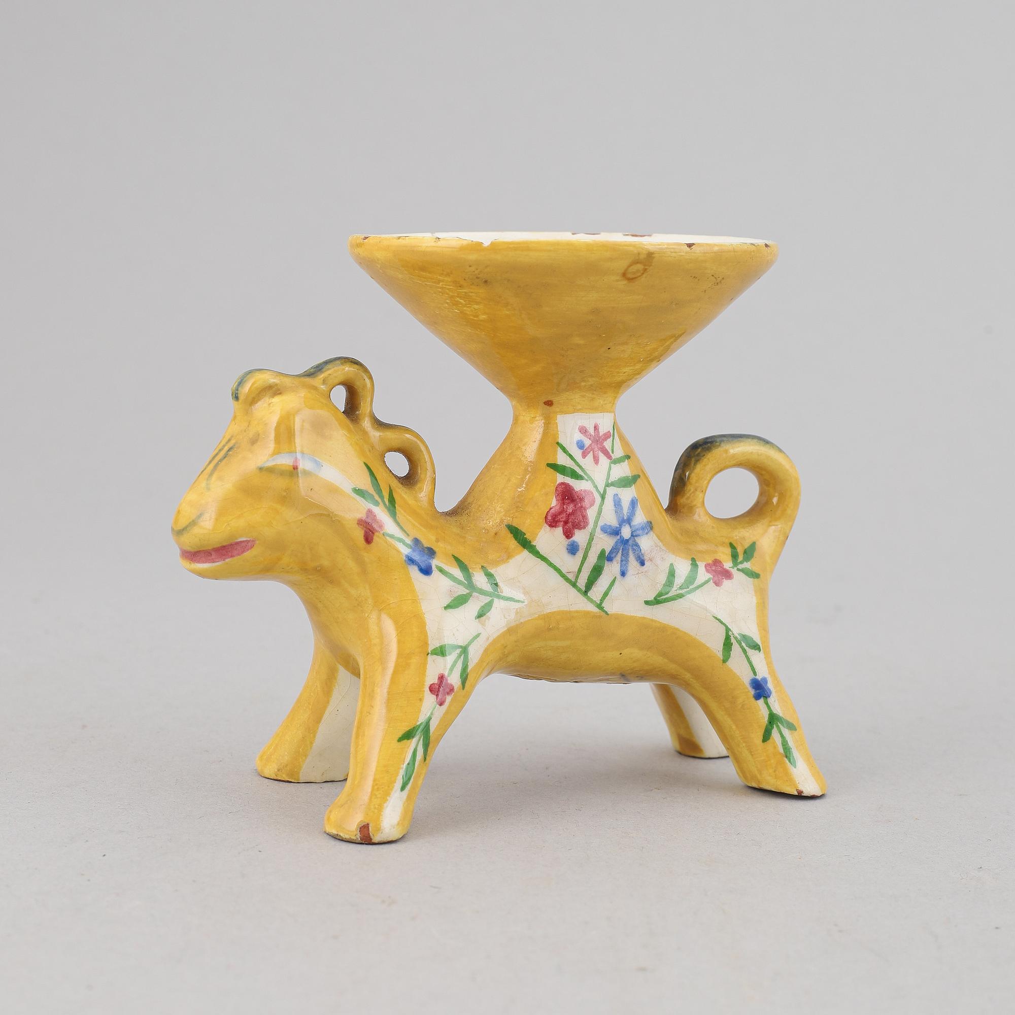 Saltkar, fajans, Wiener Werkstätte, Österrike.