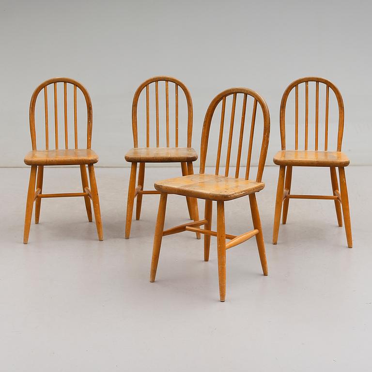BARNSTOLAR, 4 st, Edsbyverken, 1900-talets mitt.