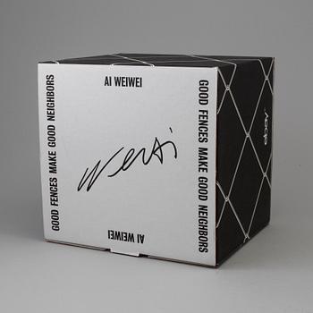 AI WEIWEI, sculpture "Artist's Hand", edition of 1000 from 2017, signed.