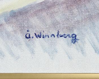 ÅKE WINNBERG, olja på duk, sign.