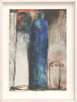Danka Jaworska,  mixed media signed.