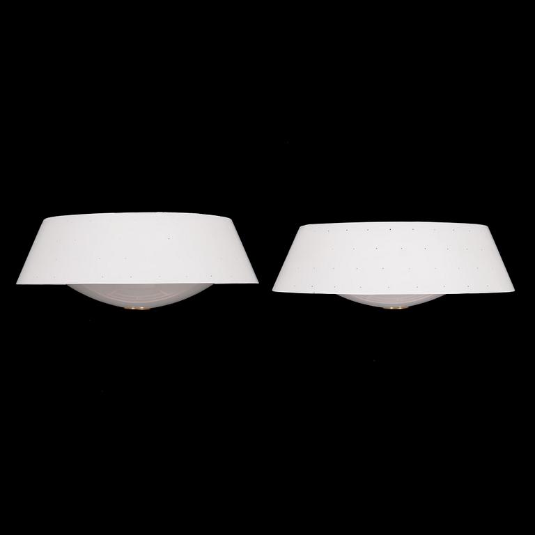 Paavo Tynell, a pair of mid-20th century ceiling lights for Idman.
