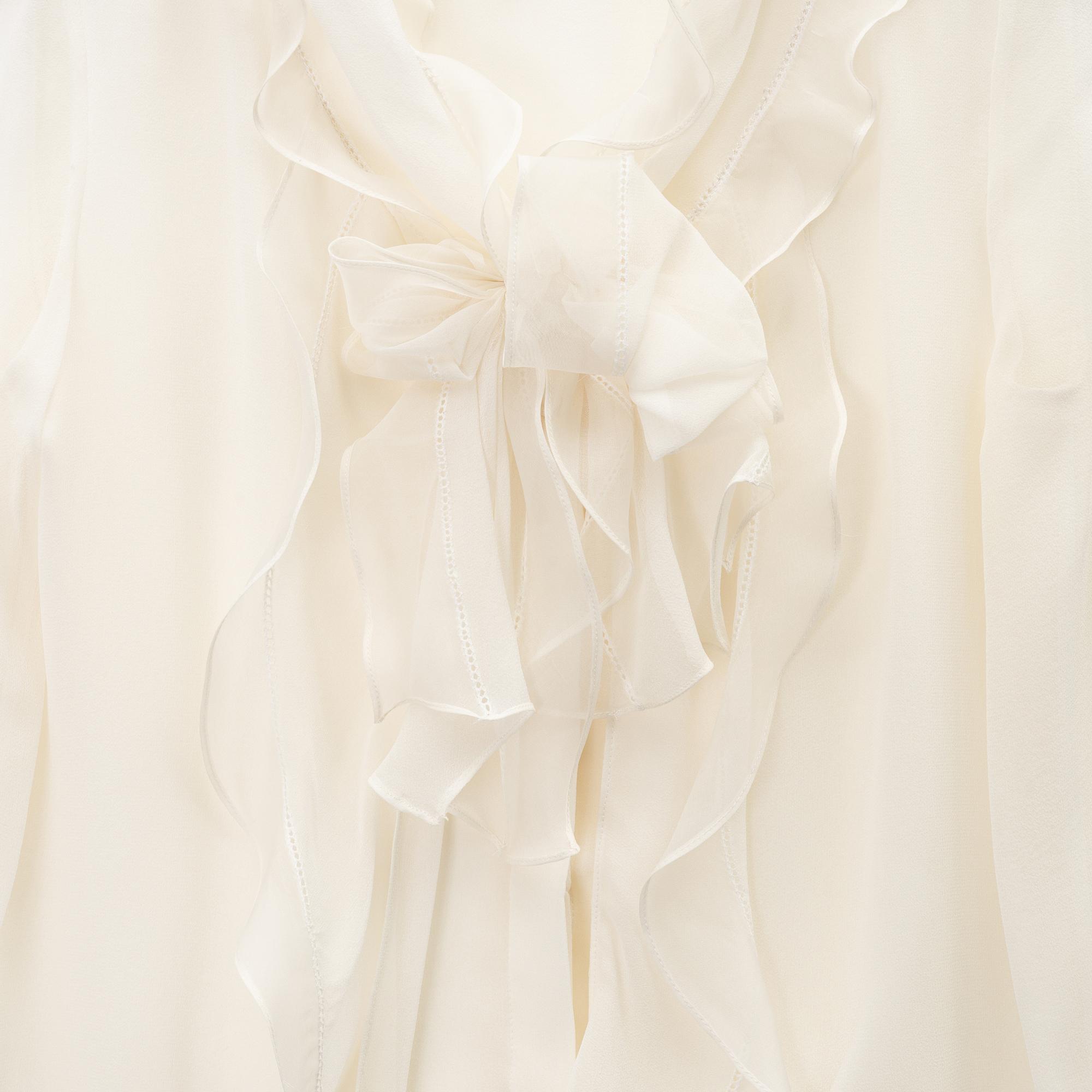 Oscar de la Renta, blus, storlek 2.