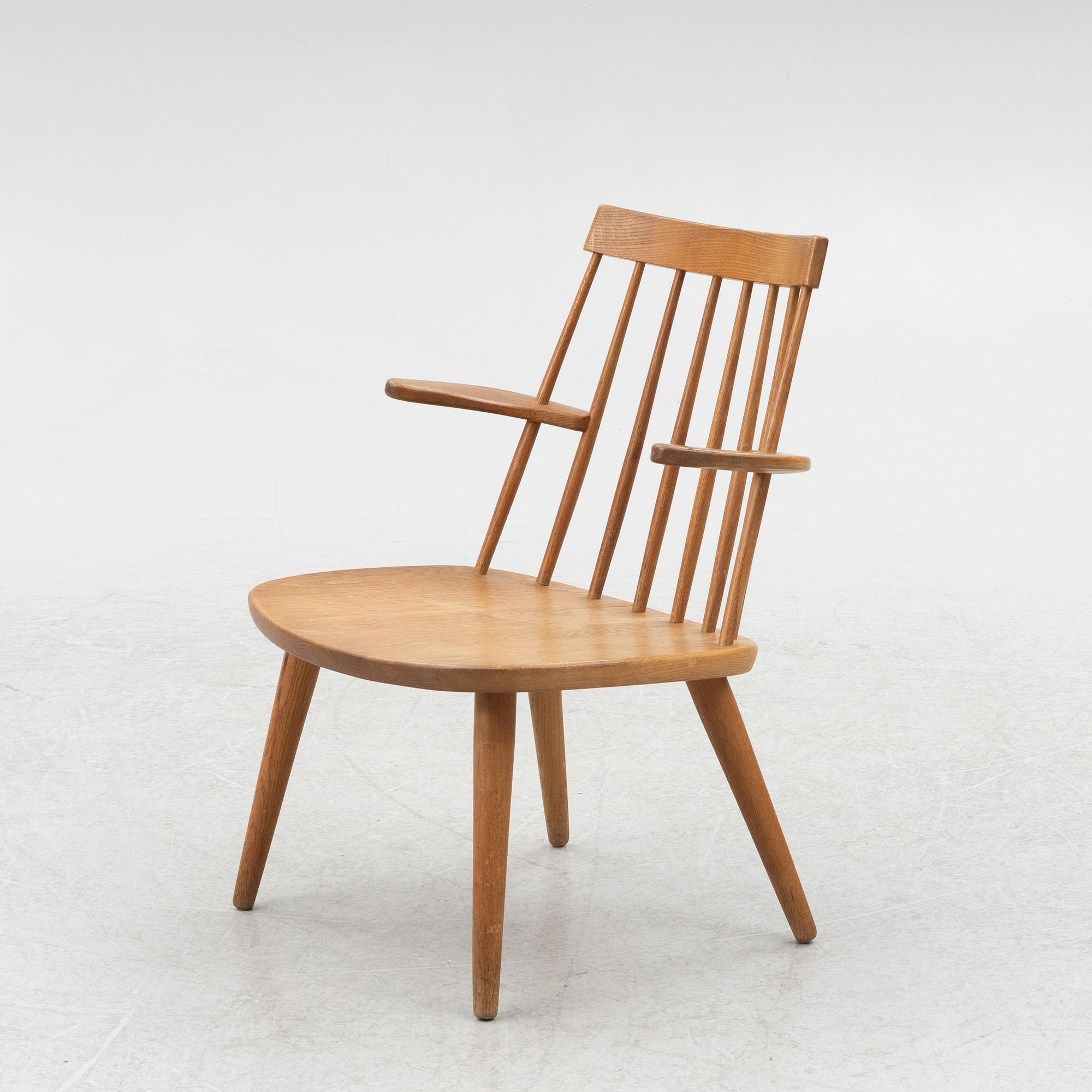 Yngve Ekström, Armchair, "Sibbo", mid-20th century.
