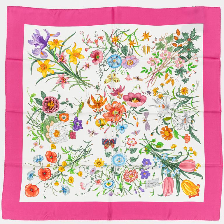 Gucci, scarf, "Flora".