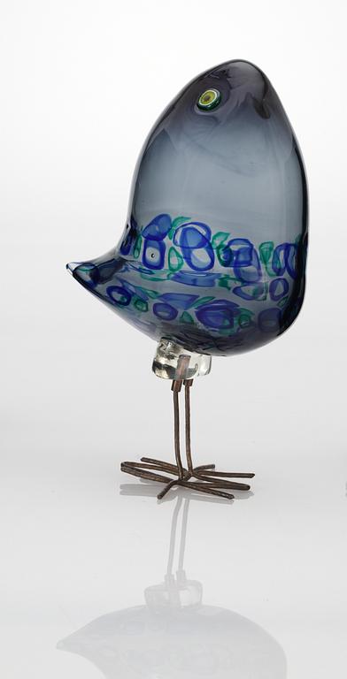 An Alessandro Pianon "Pulcino" bird, Vistosi, Murano, Italy, 1960´s.