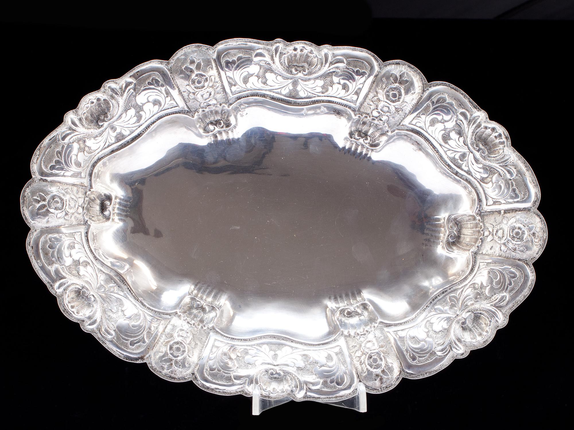 SKÅLFAT, silver, vikt ca 395g.